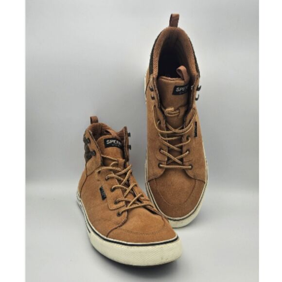 Sperry Men\'s Striper Storm Suede Tan Hicker Sneaker Boots main image 5